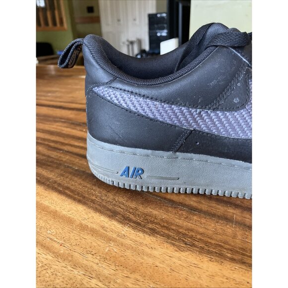 Nike Air Force 1 DR0155-003 Carbon Fiber Weave Men's Size 10 Sneakers - Picture 14 of 16